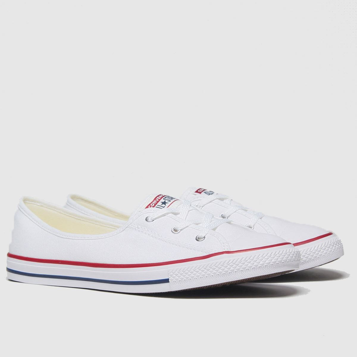 Schuh Converse All Star Ballet Lace Slip In White
