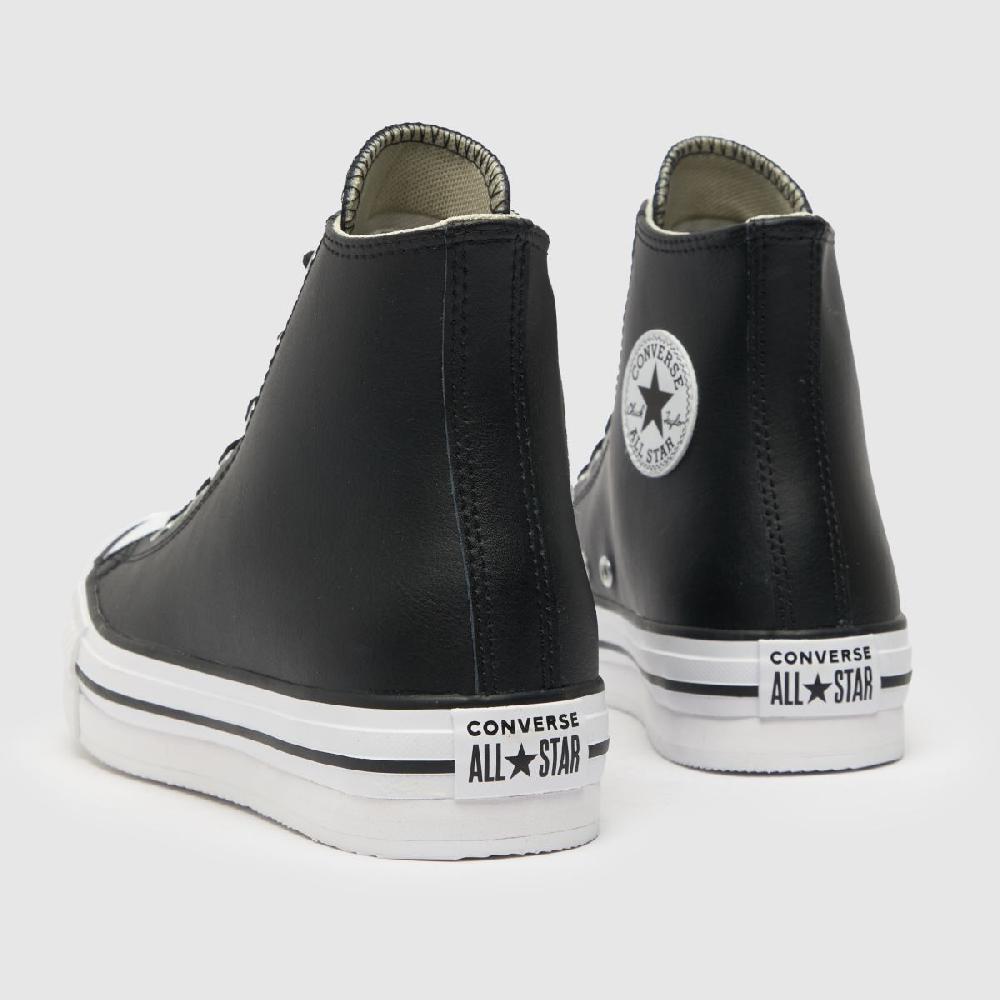 Schuh Converse All Star EVA Lift Hi Youth In Black