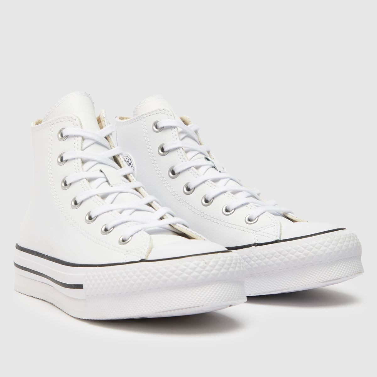 Schuh Converse All Star EVA Lift Hi Youth In White