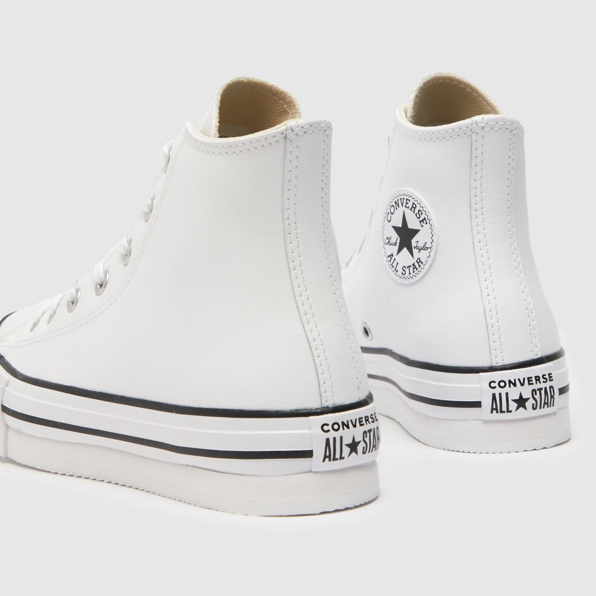 Schuh Converse All Star EVA Lift Hi Youth In White