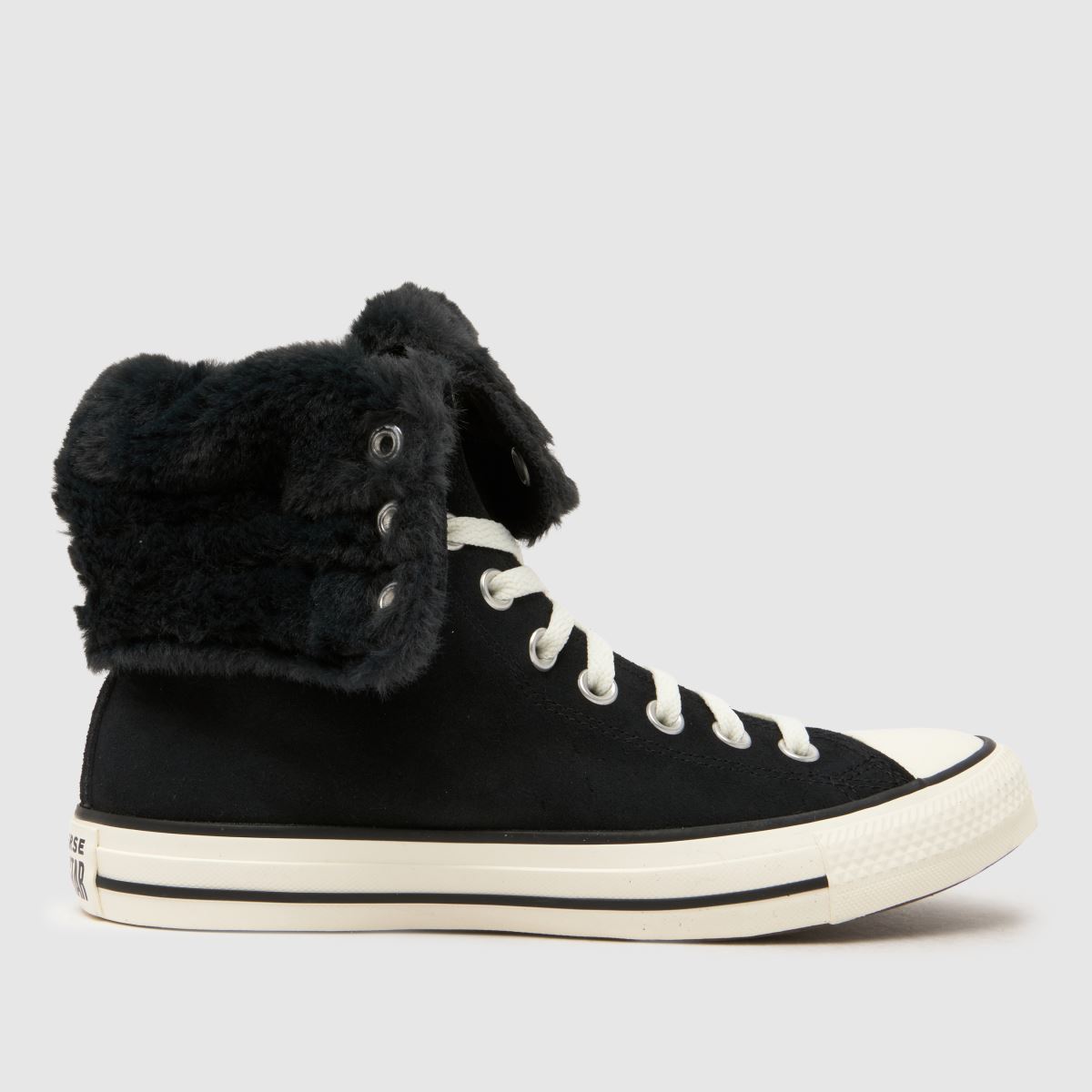 schuh Converse All Star Fold Over XHi in Black
