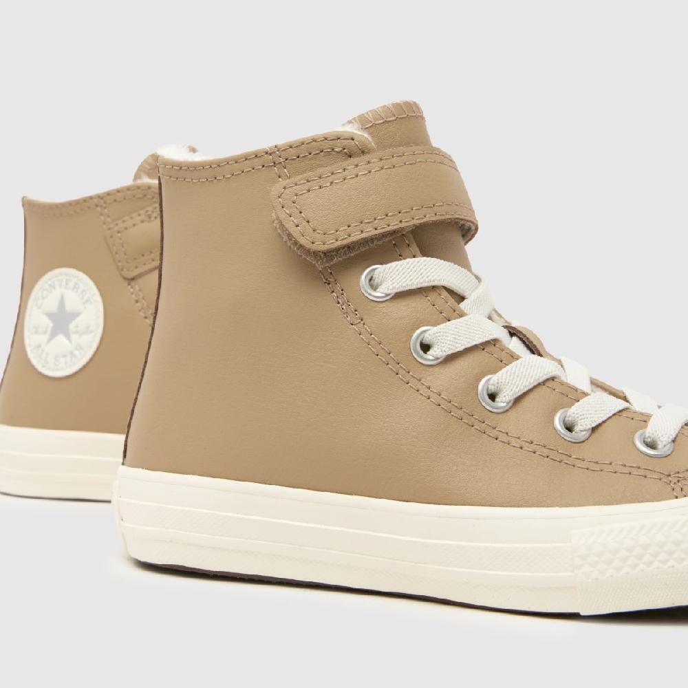 Schuh Converse All Star Hi 1V Junior In Beige