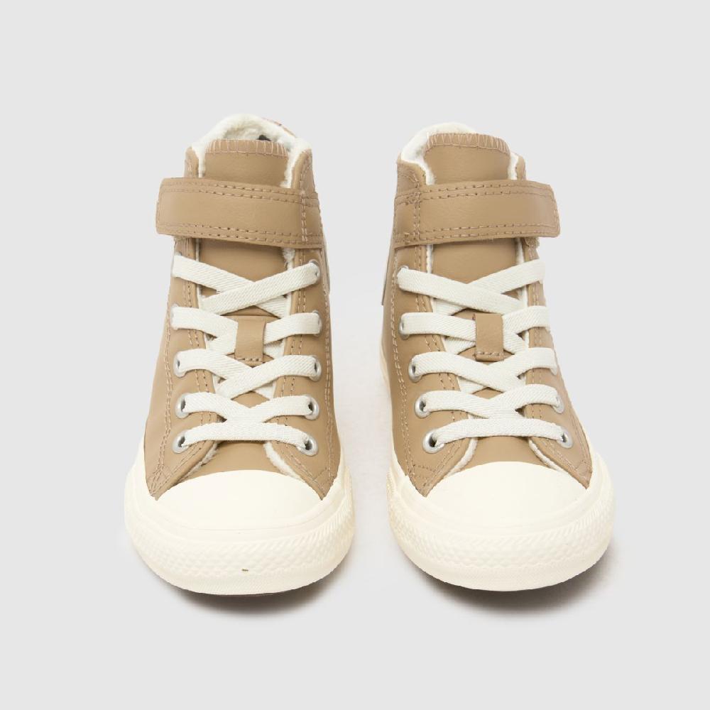Schuh Converse All Star Hi 1V Junior In Beige