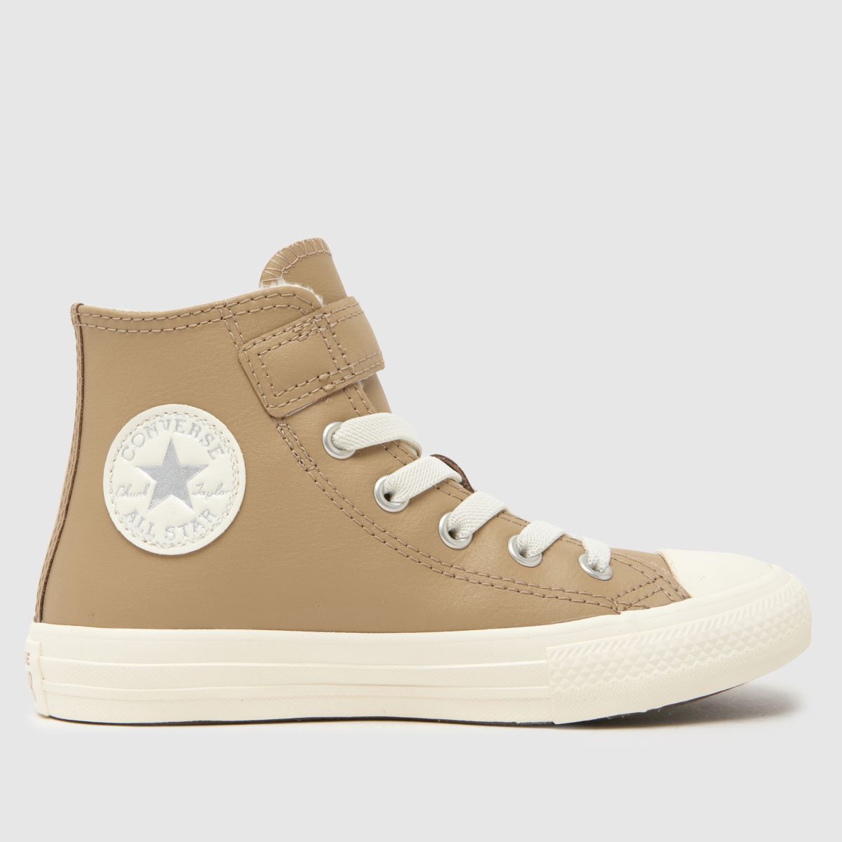 schuh Converse All Star Hi 1V Junior in Beige