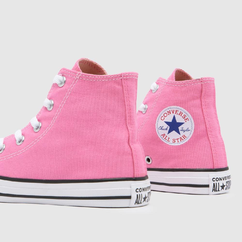 Schuh Converse All Star Hi Girls Junior In Pink