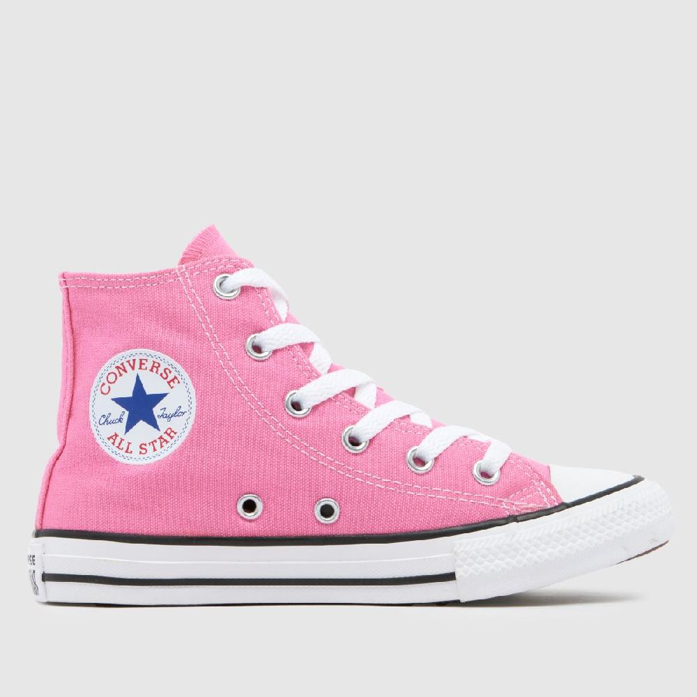 schuh Converse All Star Hi Girls Junior in Pink