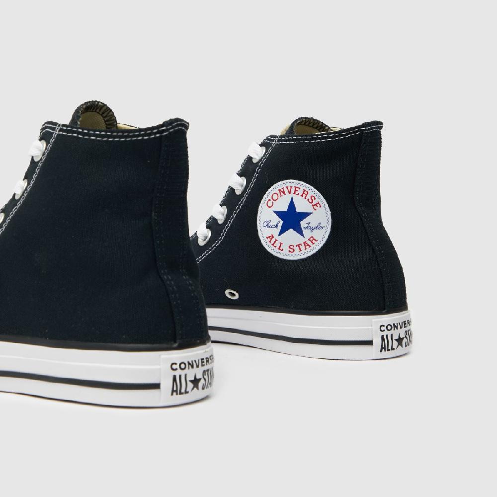 Schuh Converse All Star Hi In Black & White