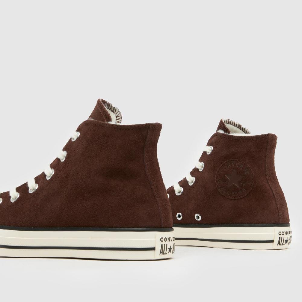 Schuh Converse All Star Hi In Brown