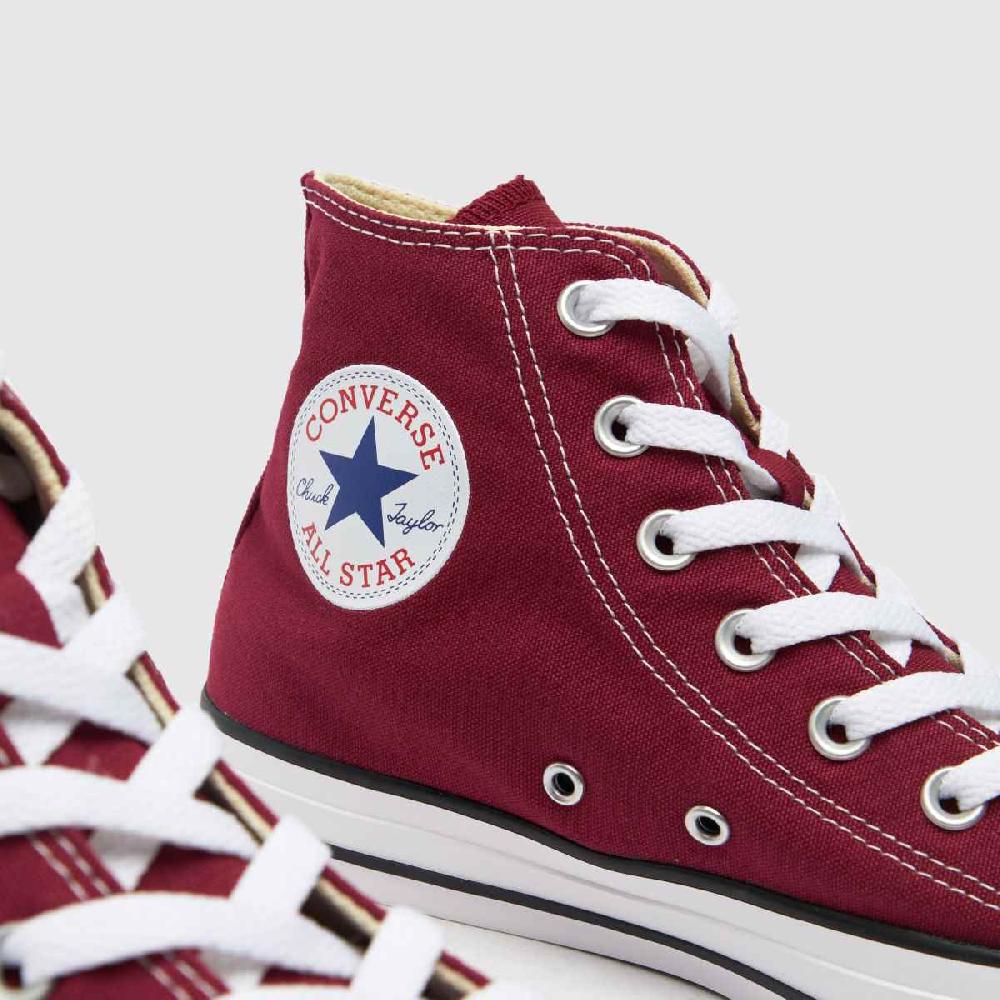 Schuh Converse All Star Hi In Burgundy