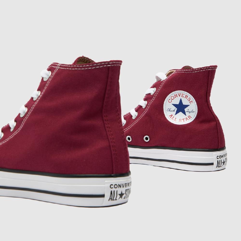 Schuh Converse All Star Hi In Burgundy