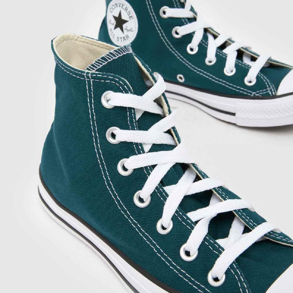 Schuh Converse All Star Hi In Dark Green