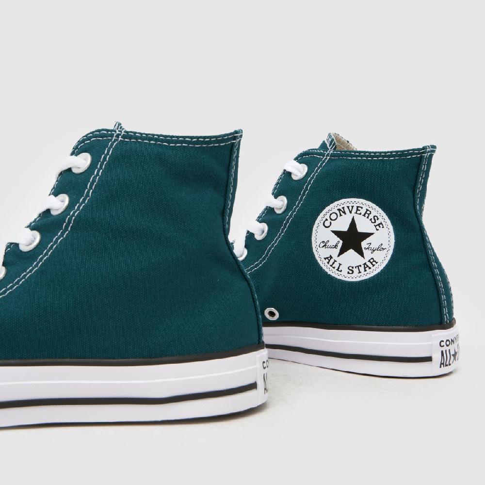 Schuh Converse All Star Hi In Dark Green