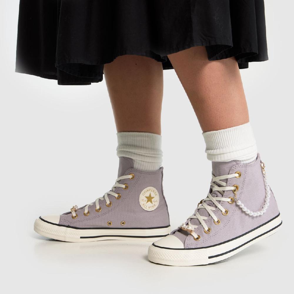 Schuh Converse All Star Hi In Grey Multi