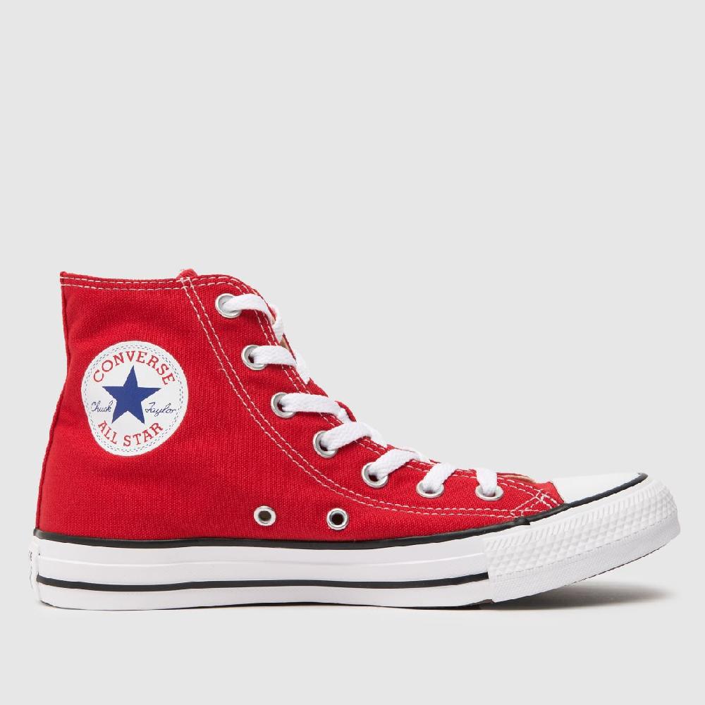 schuh Converse All Star Hi in Red