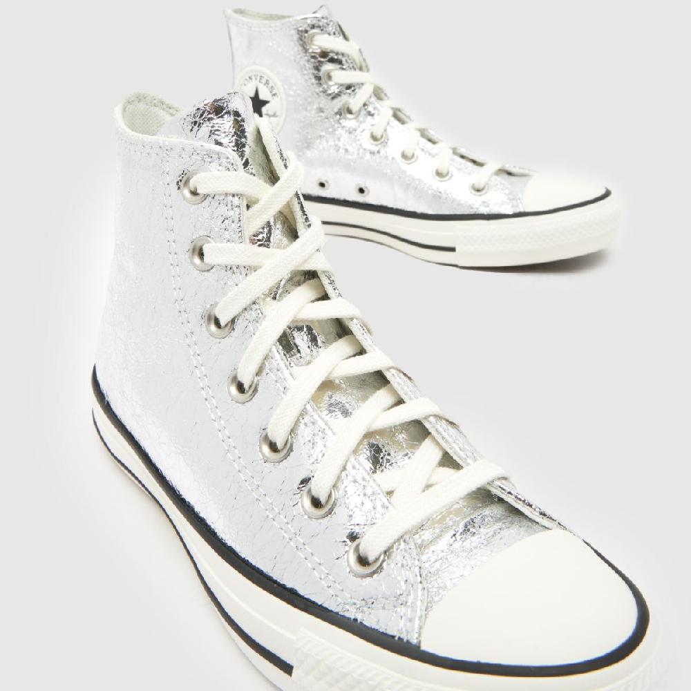 Schuh Converse All Star Hi In Silver
