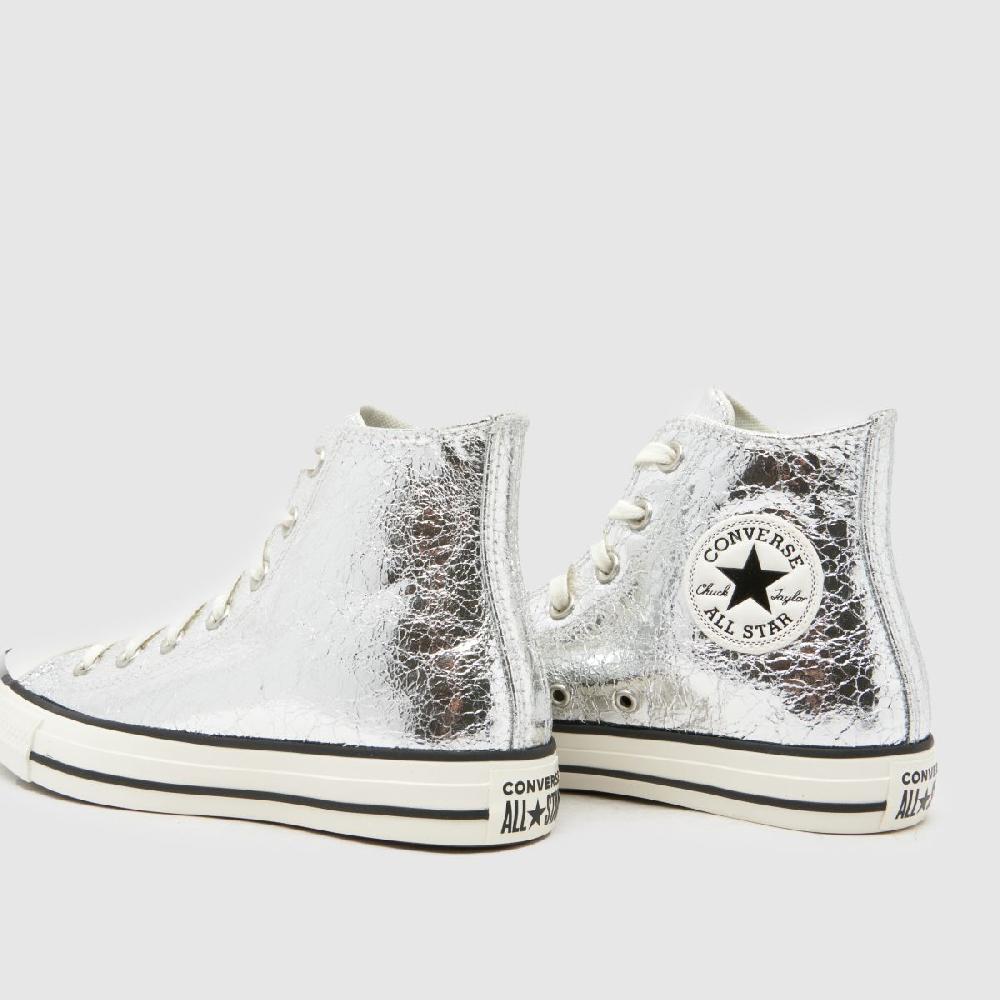 Schuh Converse All Star Hi In Silver