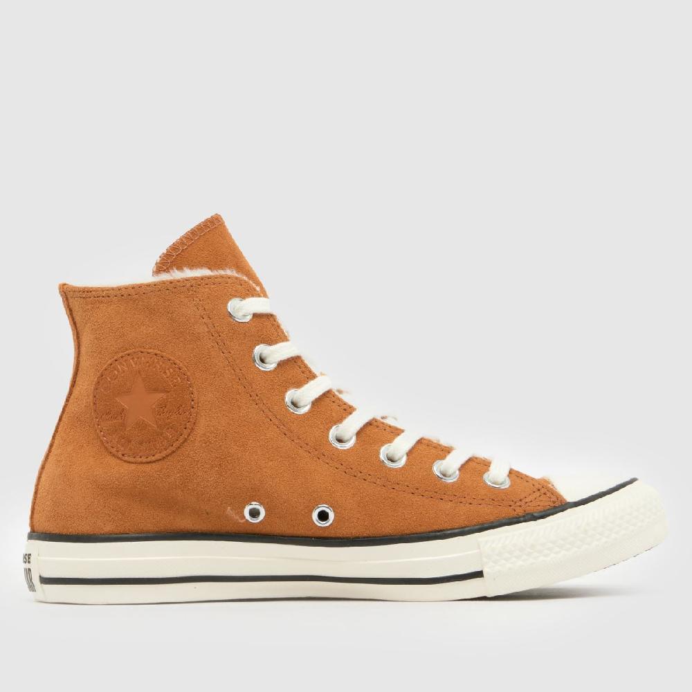 schuh Converse All Star Hi in Tan