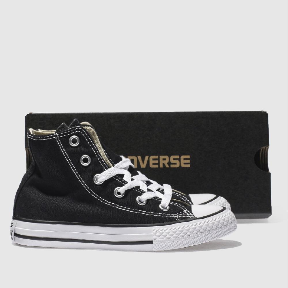 Schuh Converse All Star Hi Junior In Black