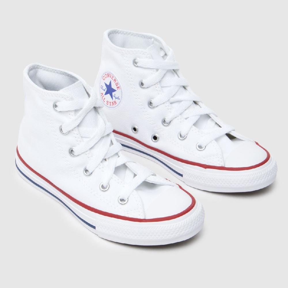 Schuh Converse All Star Hi Junior In White