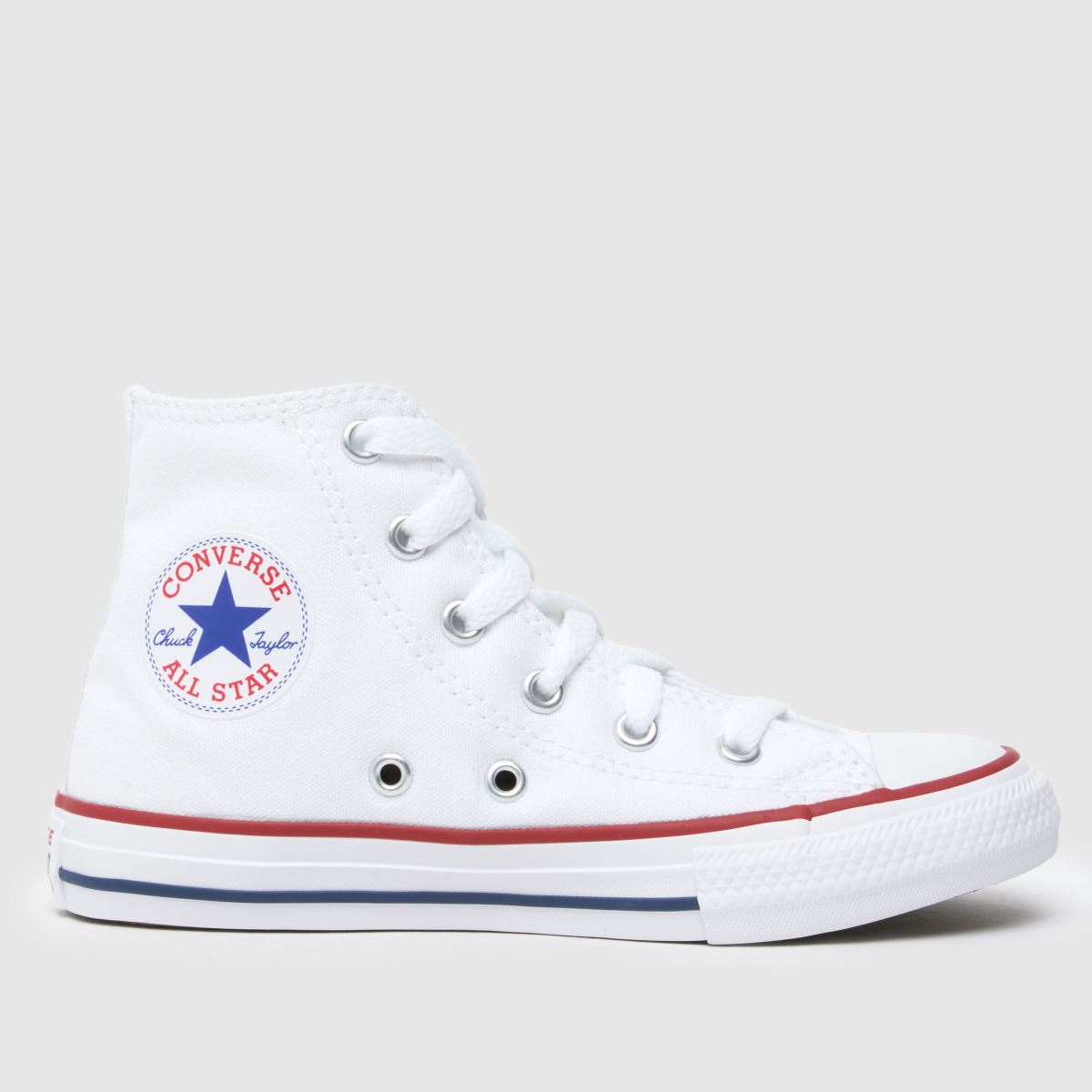 schuh Converse All Star Hi Junior in White