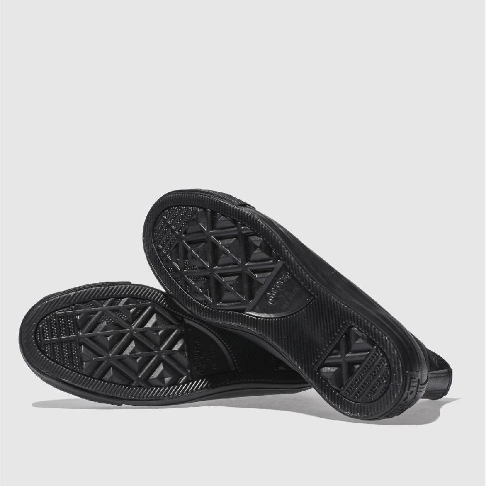 Schuh Converse All Star Hi Leather Mono In Black