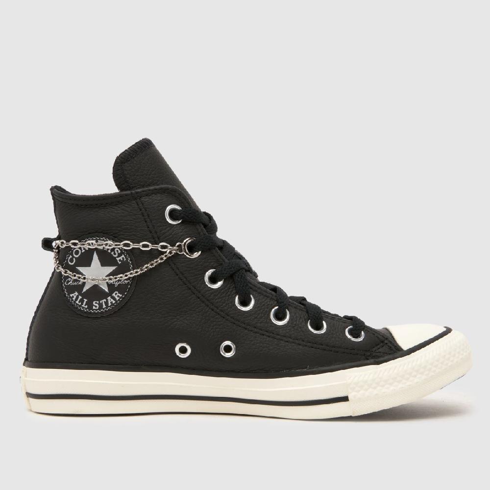 schuh Converse All Star Hi Pierced in Black