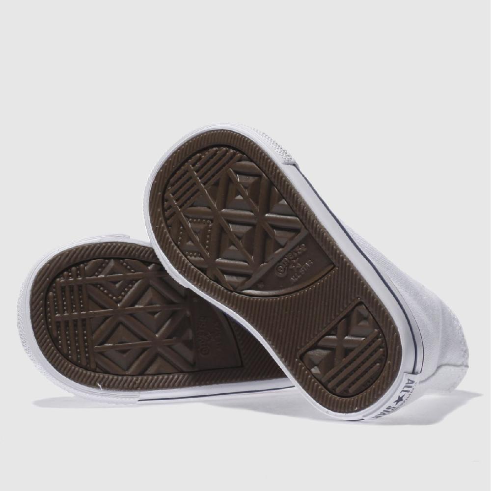 Schuh Converse All Star Hi Toddler In White