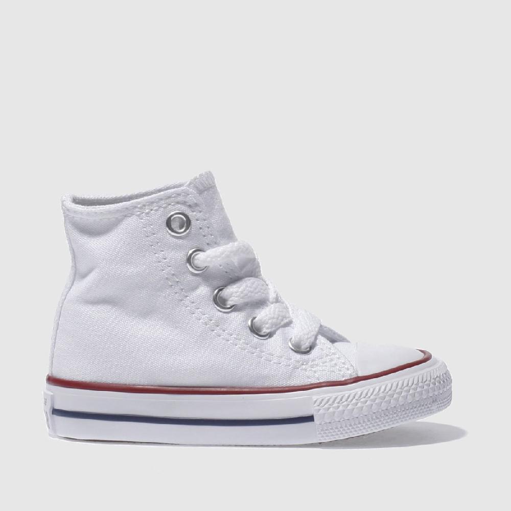 schuh Converse All Star Hi Toddler in White