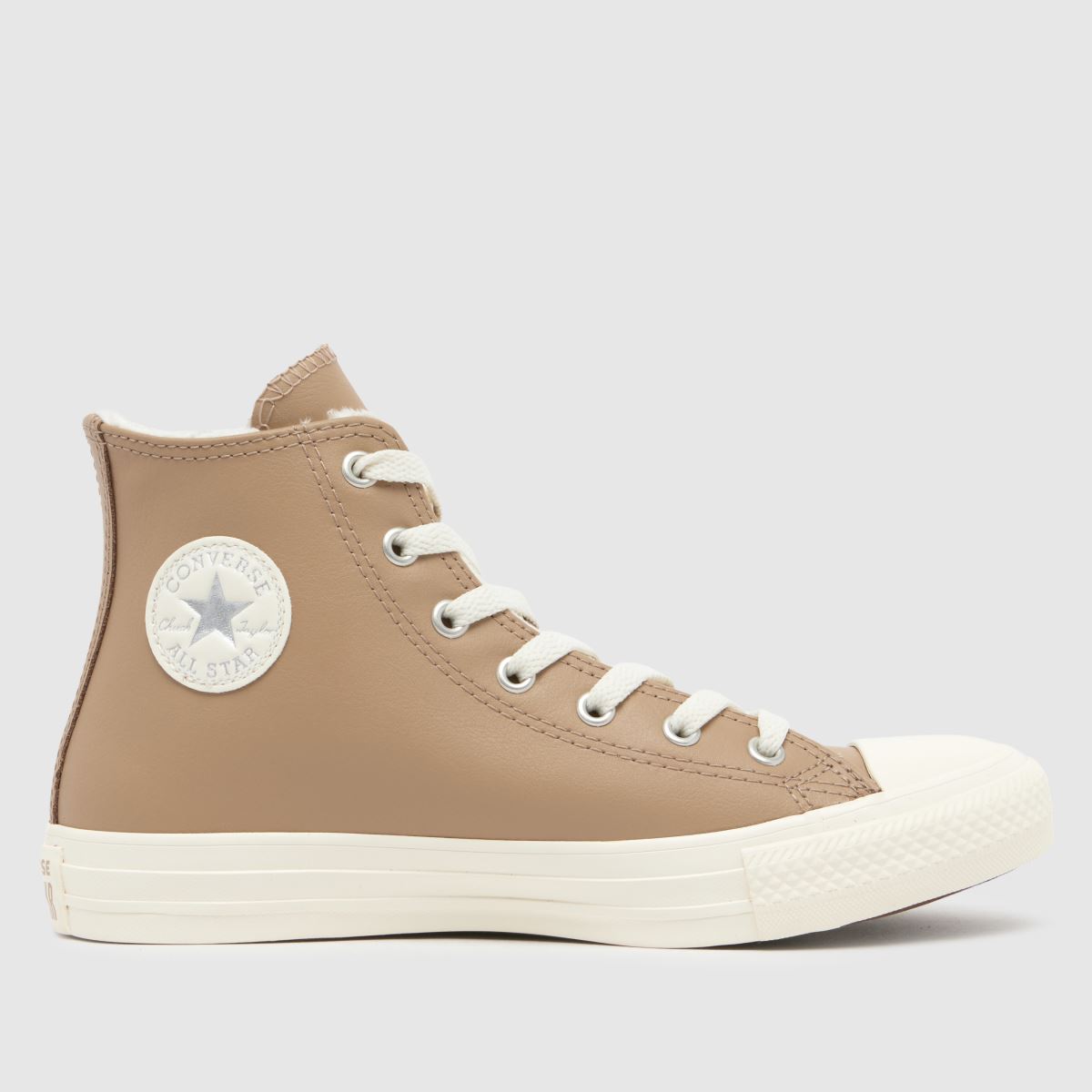 schuh Converse All Star Hi Youth in Beige