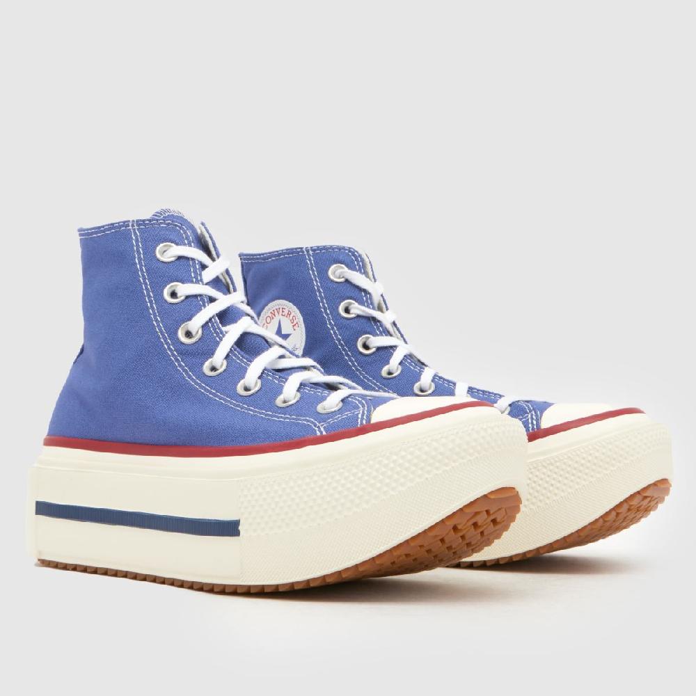 Schuh Converse All Star Lift Double In Blue