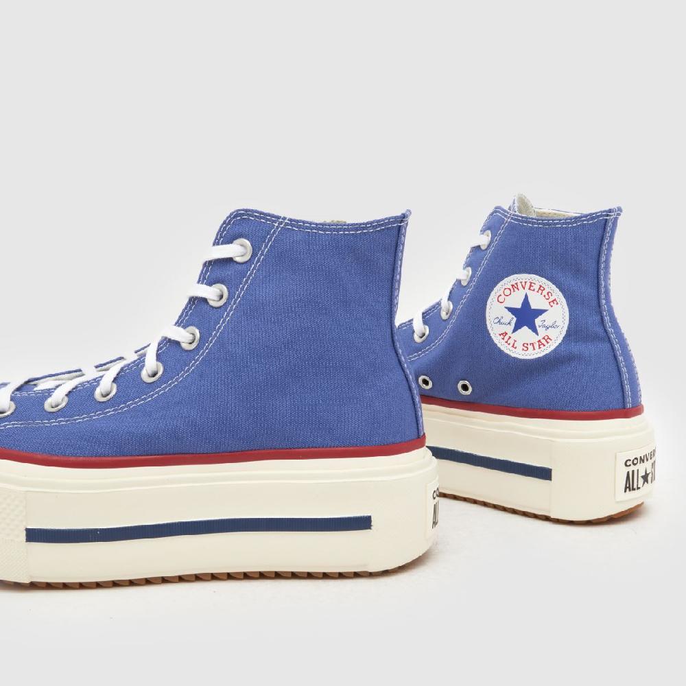 Schuh Converse All Star Lift Double In Blue