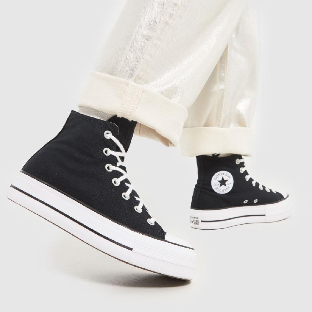 Schuh Converse All Star Lift Hi In Black