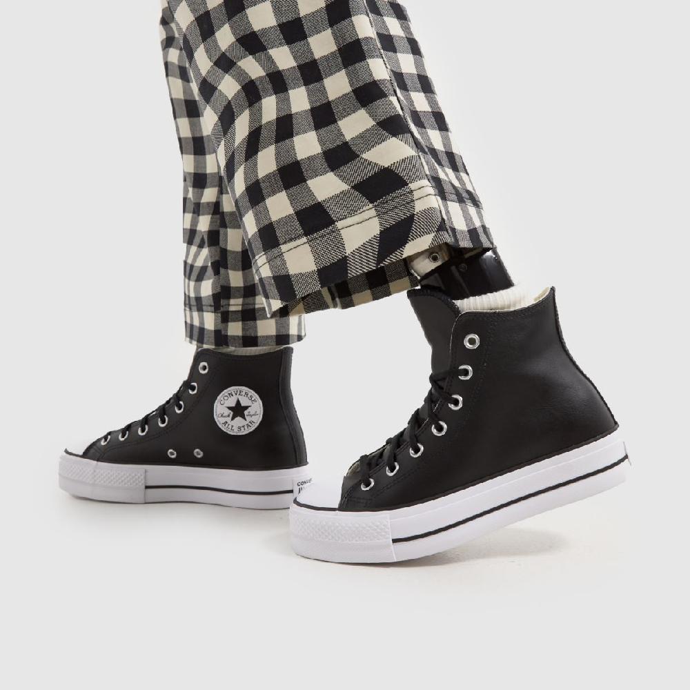 Schuh Converse All Star Lift Hi In Black