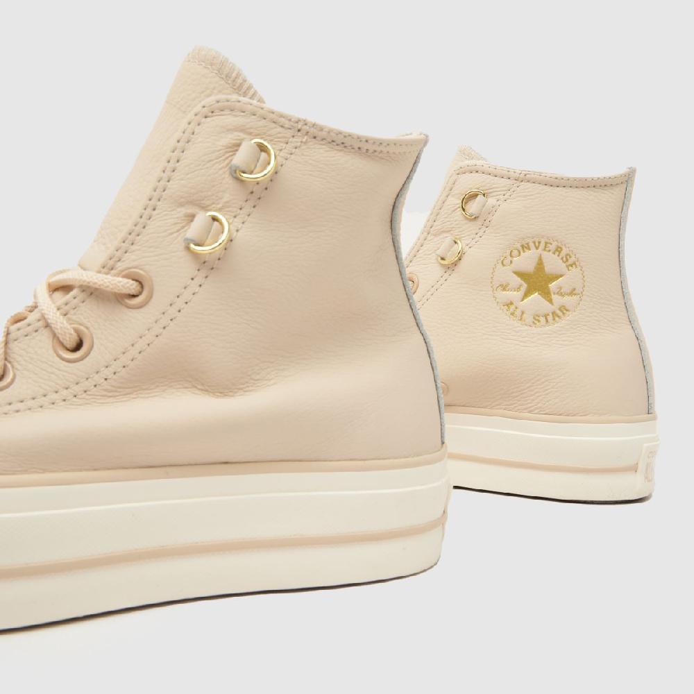 Schuh Converse All Star Lift In Beige Multi