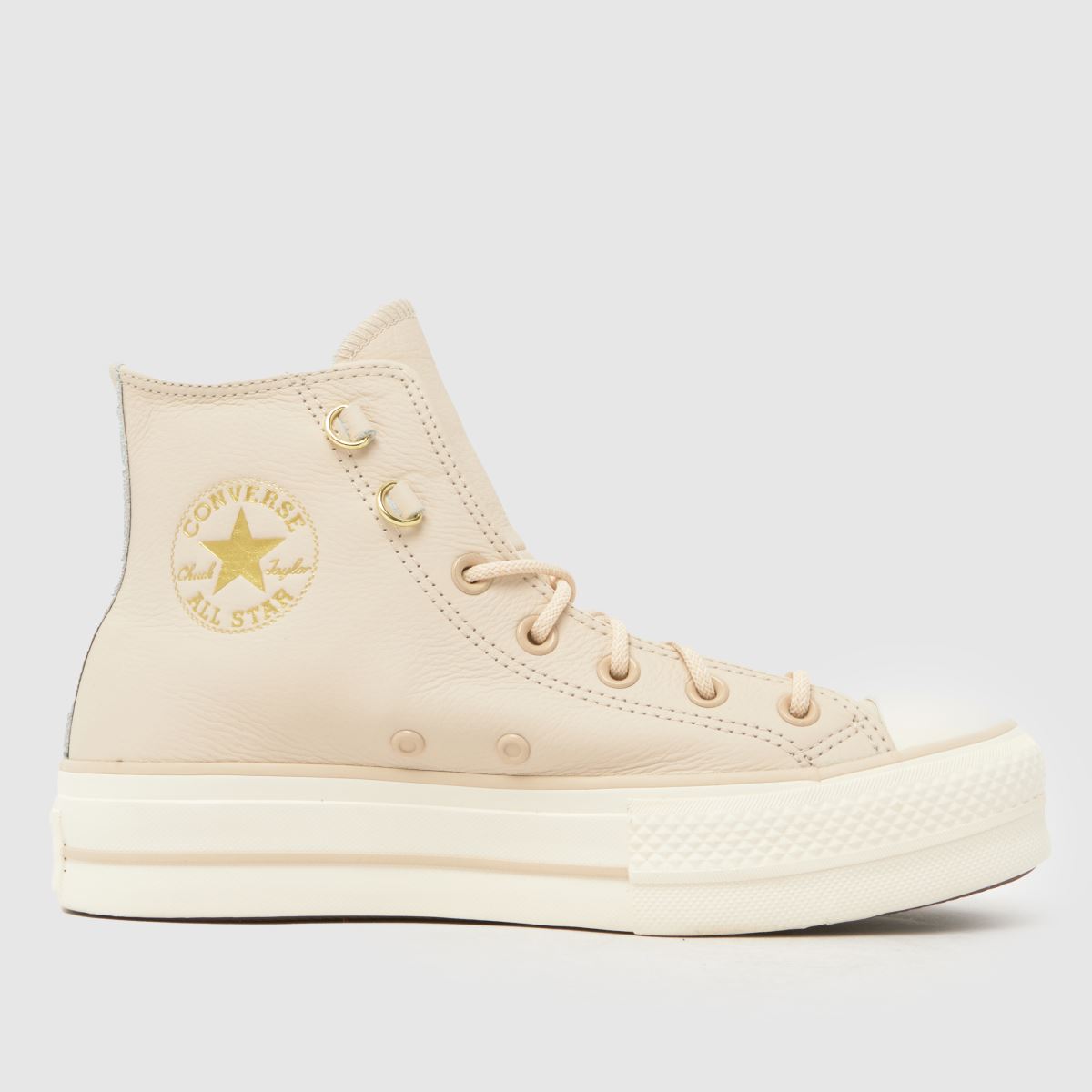 schuh Converse All Star Lift in Beige Multi