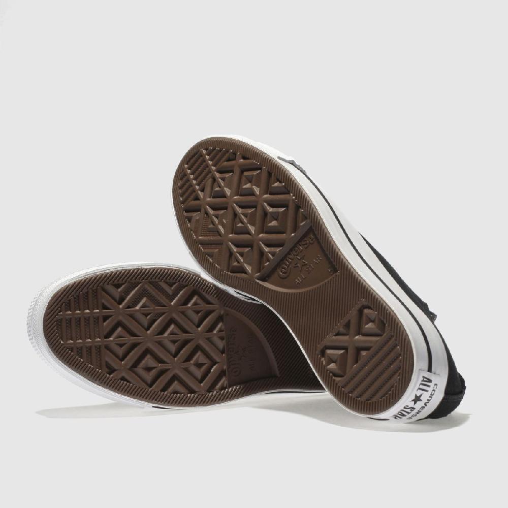 Schuh Converse All Star Lift Ox In Black & White