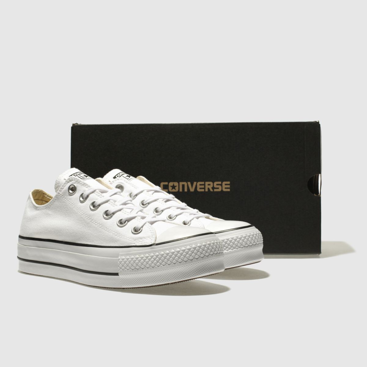 Schuh Converse All Star Lift Ox In White