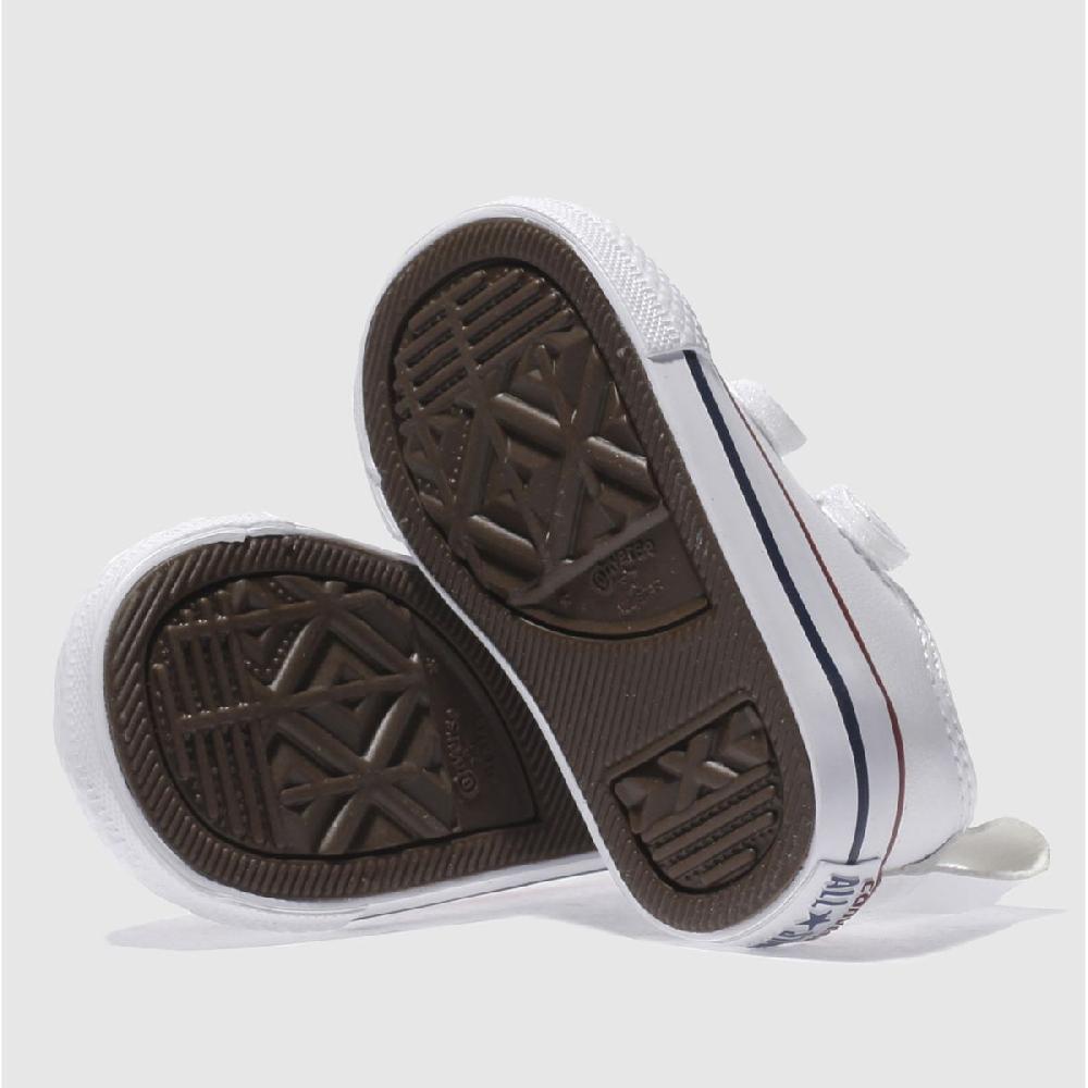 Schuh Converse All Star Lo 2v Toddler In White & Red