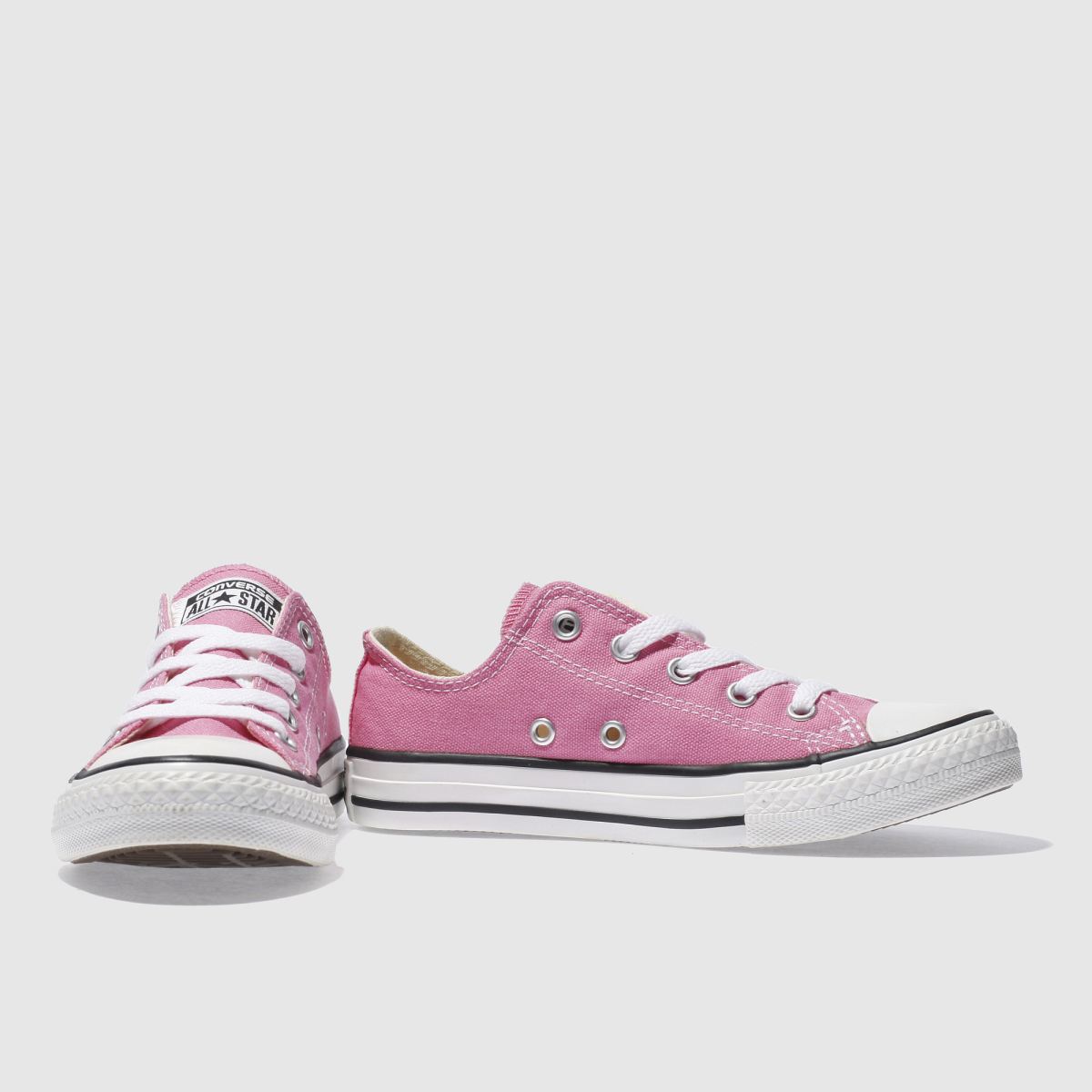 Schuh Converse All Star Lo Girls Junior In Pink