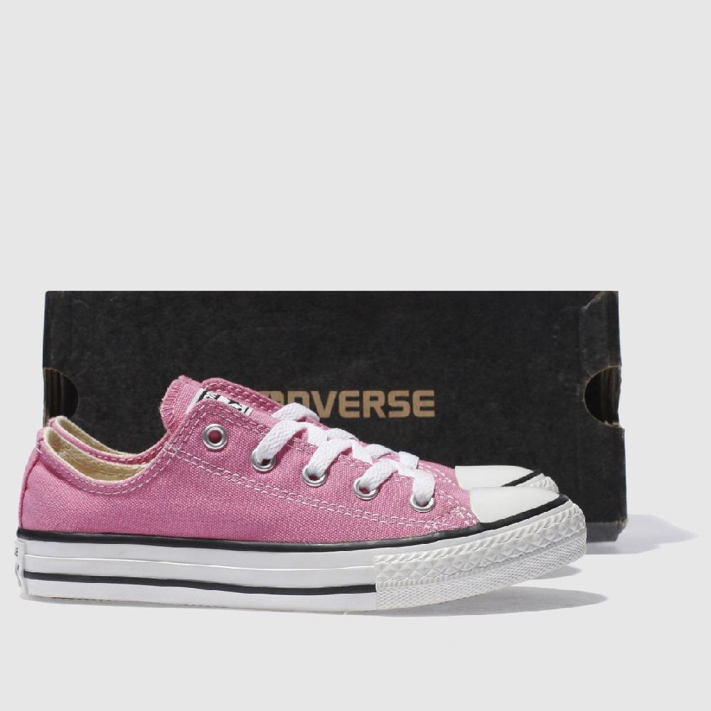 Schuh Converse All Star Lo Girls Junior In Pink