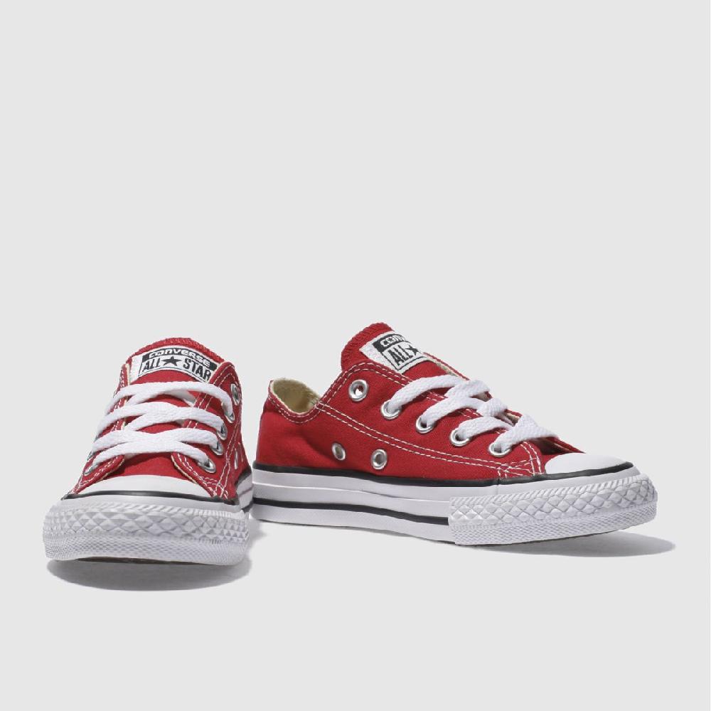 Schuh Converse All Star Lo Junior In Red