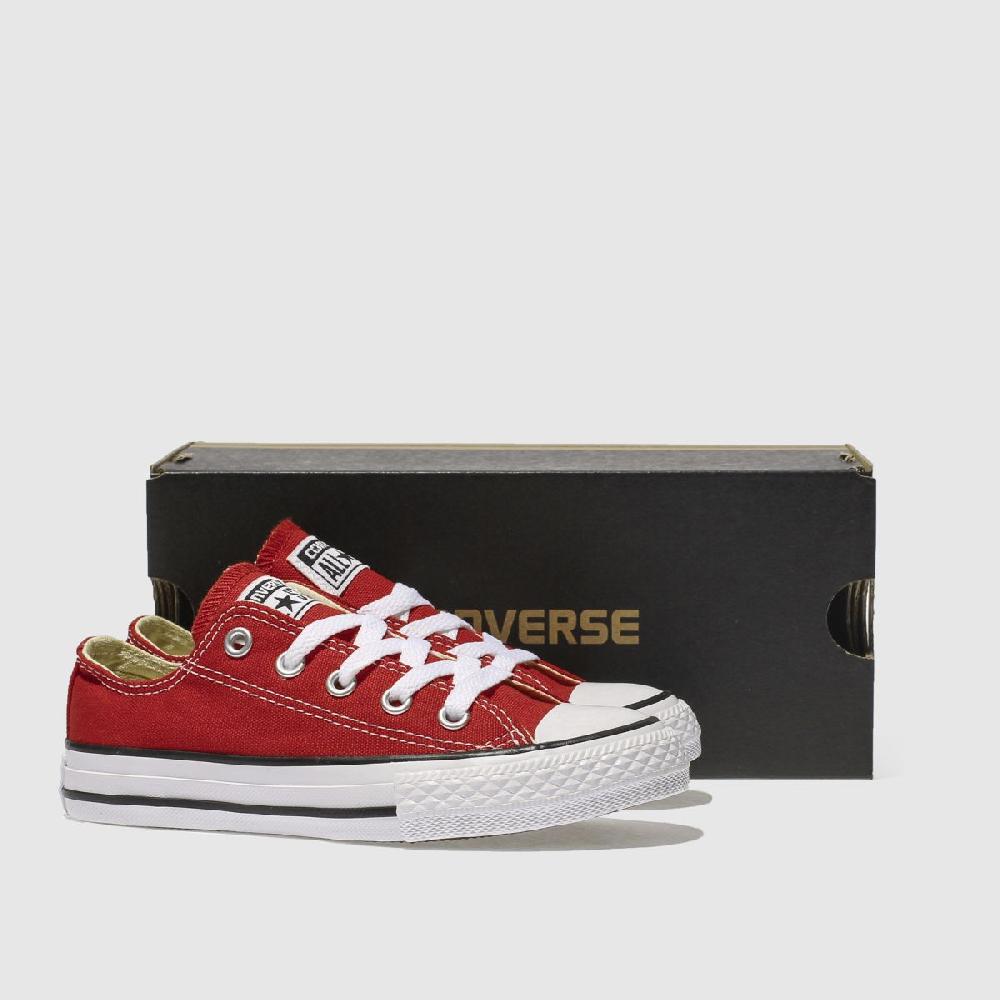 Schuh Converse All Star Lo Junior In Red