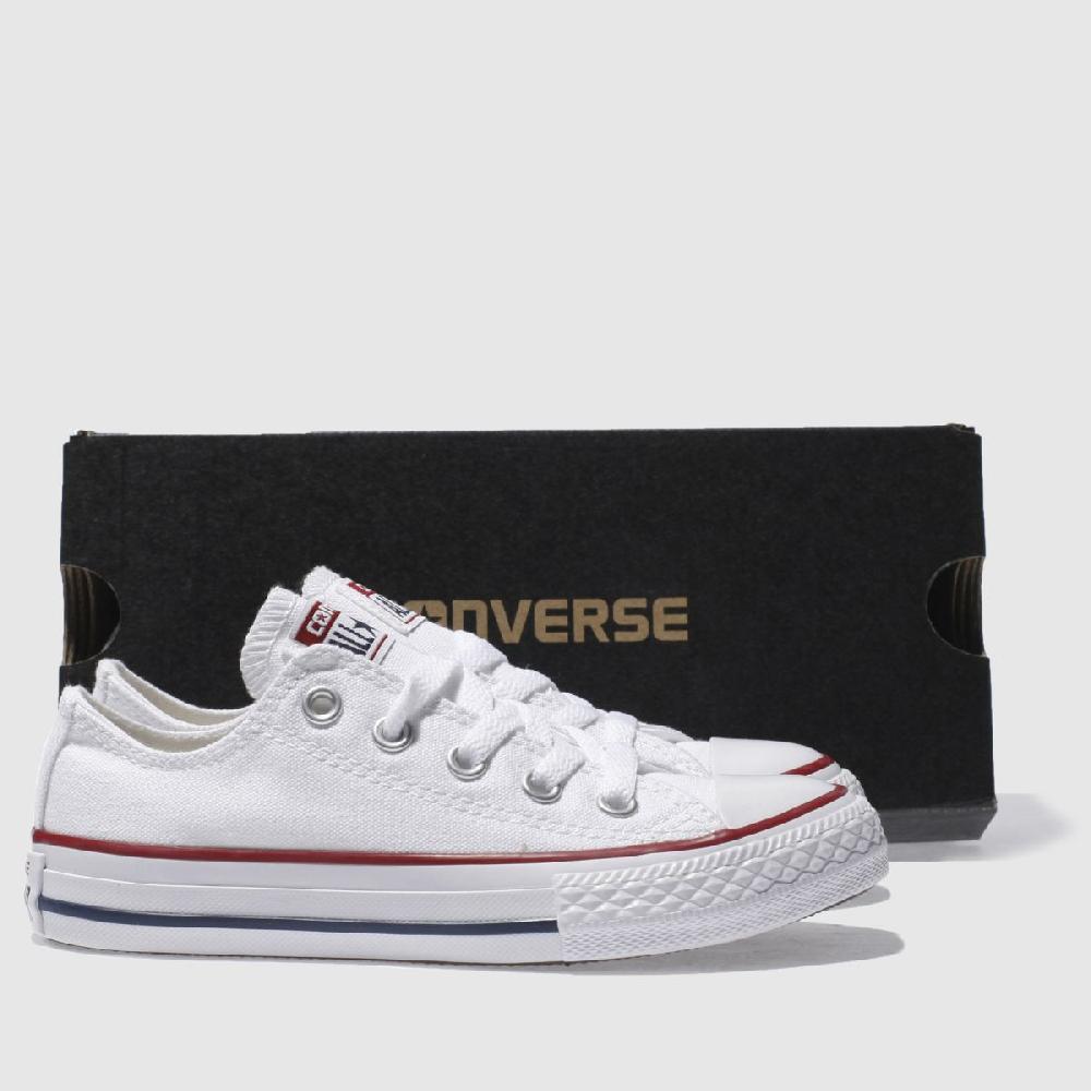 Schuh Converse All Star Lo Junior In White