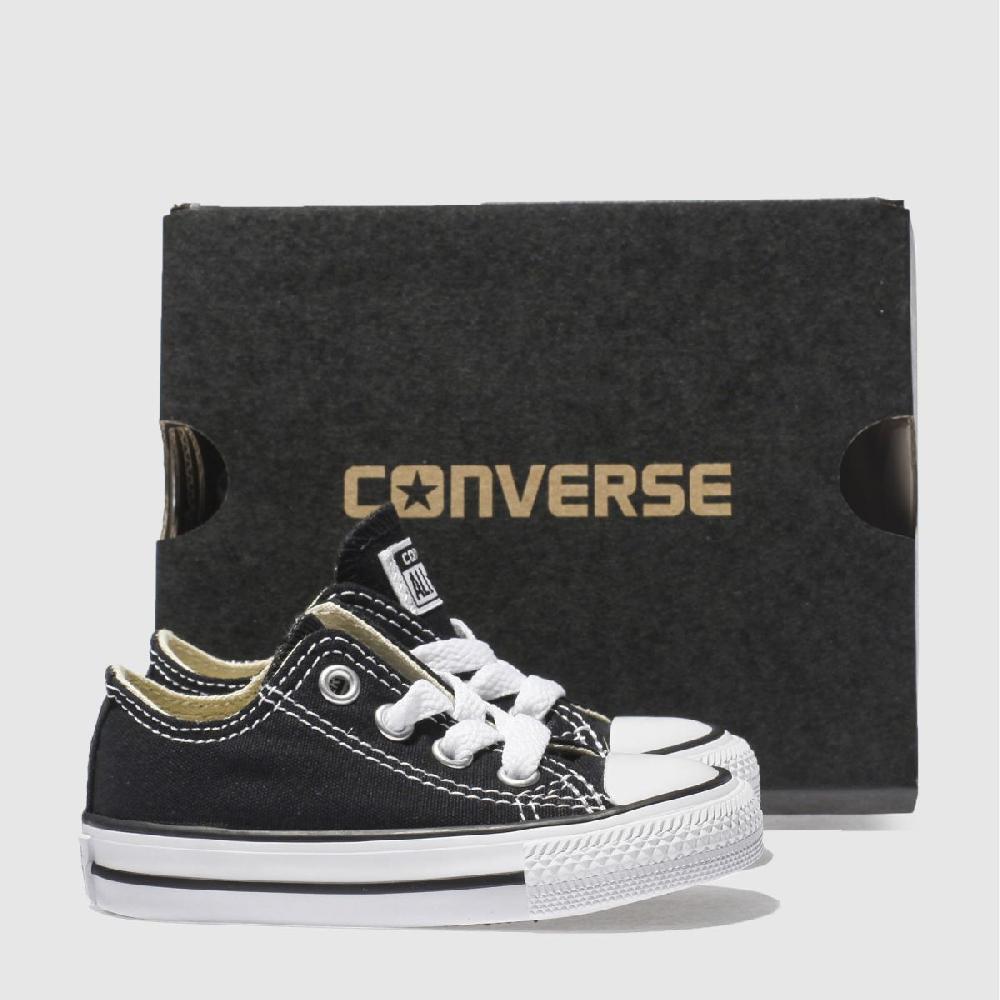 Schuh Converse All Star Lo Toddler In Black