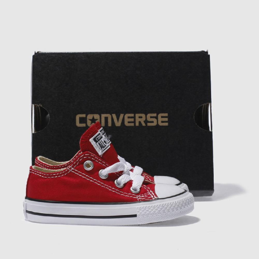 Schuh Converse All Star Lo Toddler In Red