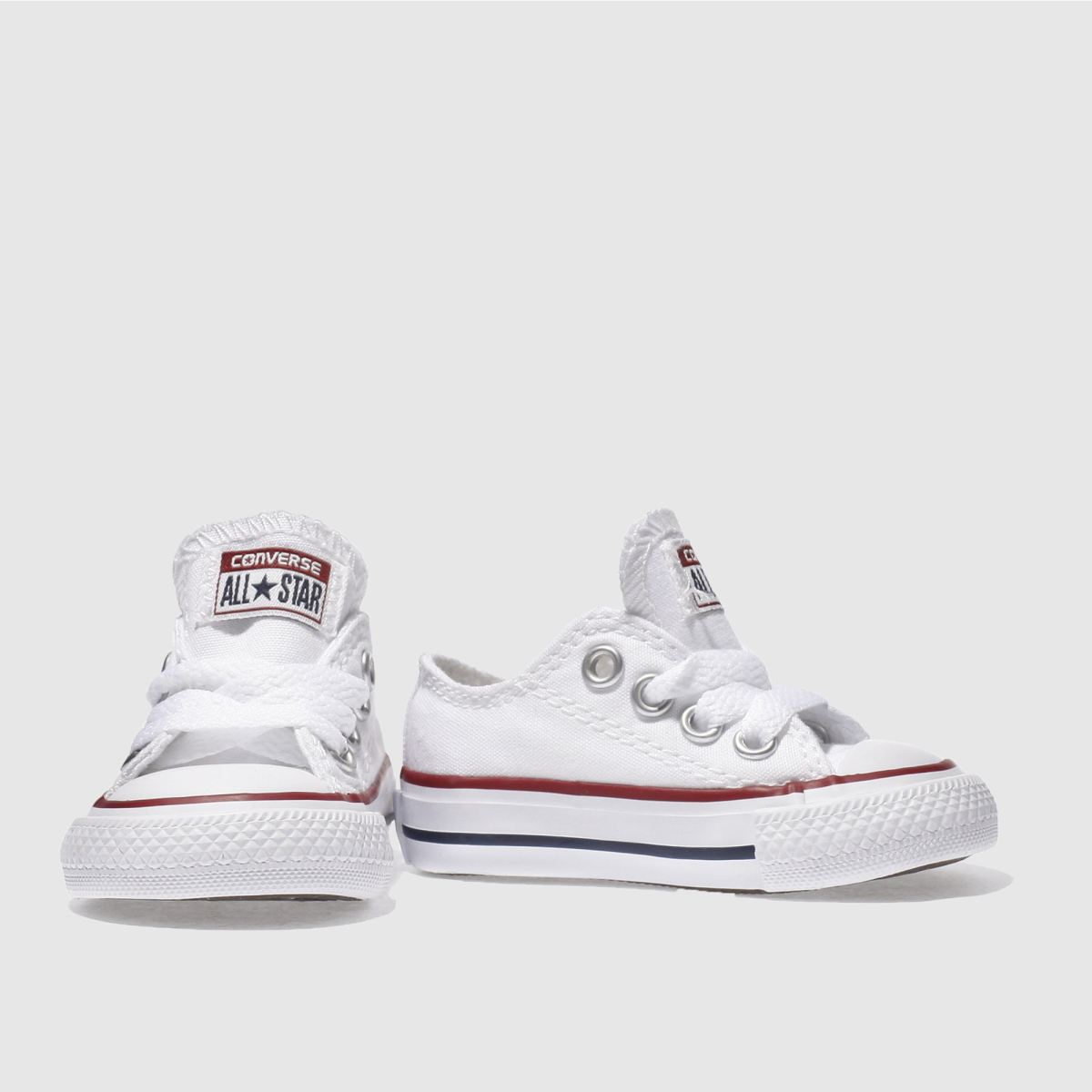 Schuh Converse All Star Lo Toddler In White