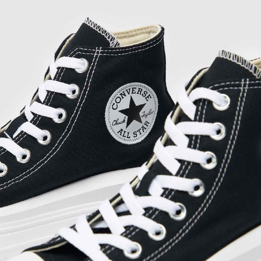 Schuh Converse All Star Move Hi In Black & White