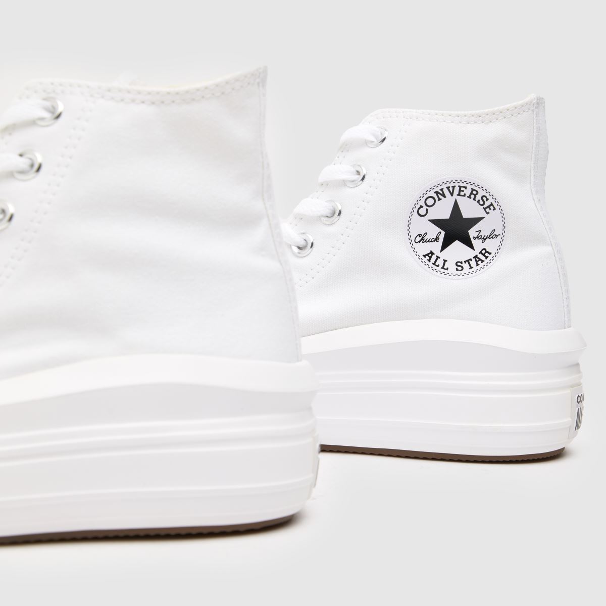 Schuh Converse All Star Move Hi In White
