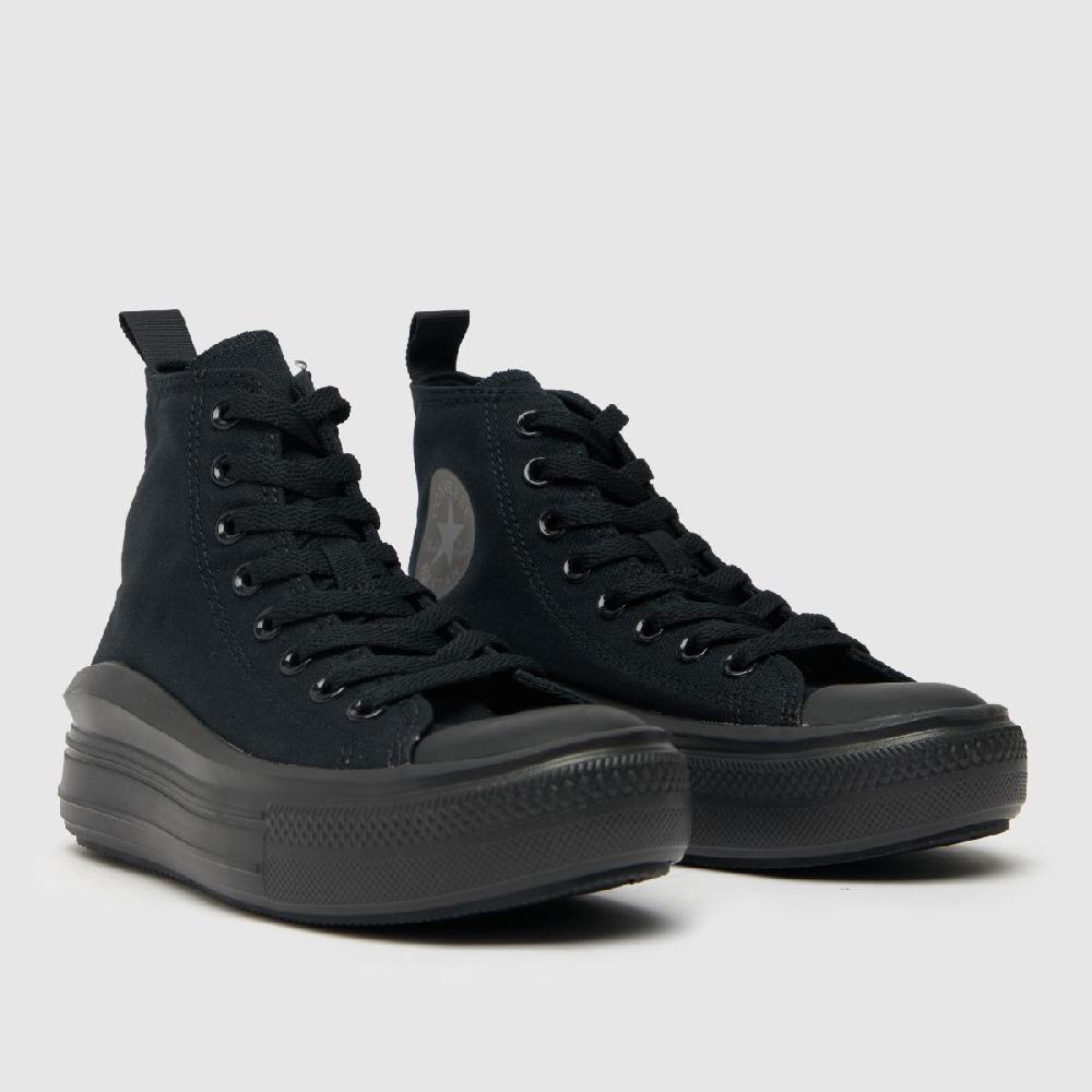 Schuh Converse All Star Move Hi Youth In Black