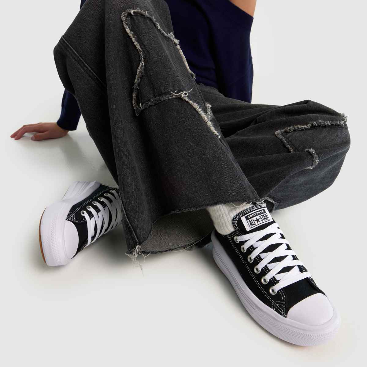 Schuh Converse All Star Move Ox In Black